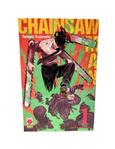 CHAINSAW MAN SEQUENZA COMPLETA 1/7 PLANET MANGA PANINI FUMETTO