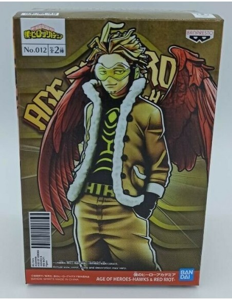 My Hero Academia Age Of Heroes Hawks Action Figure Bandai Banpresto